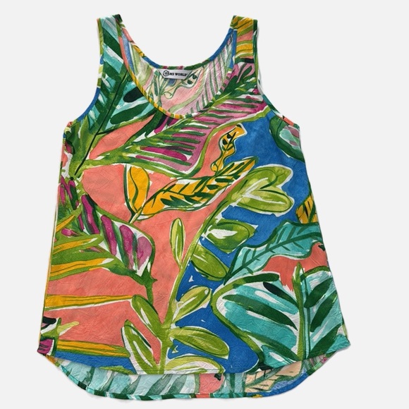 Jams World Tops - Jams World Vintage Tropical Tank (XS)